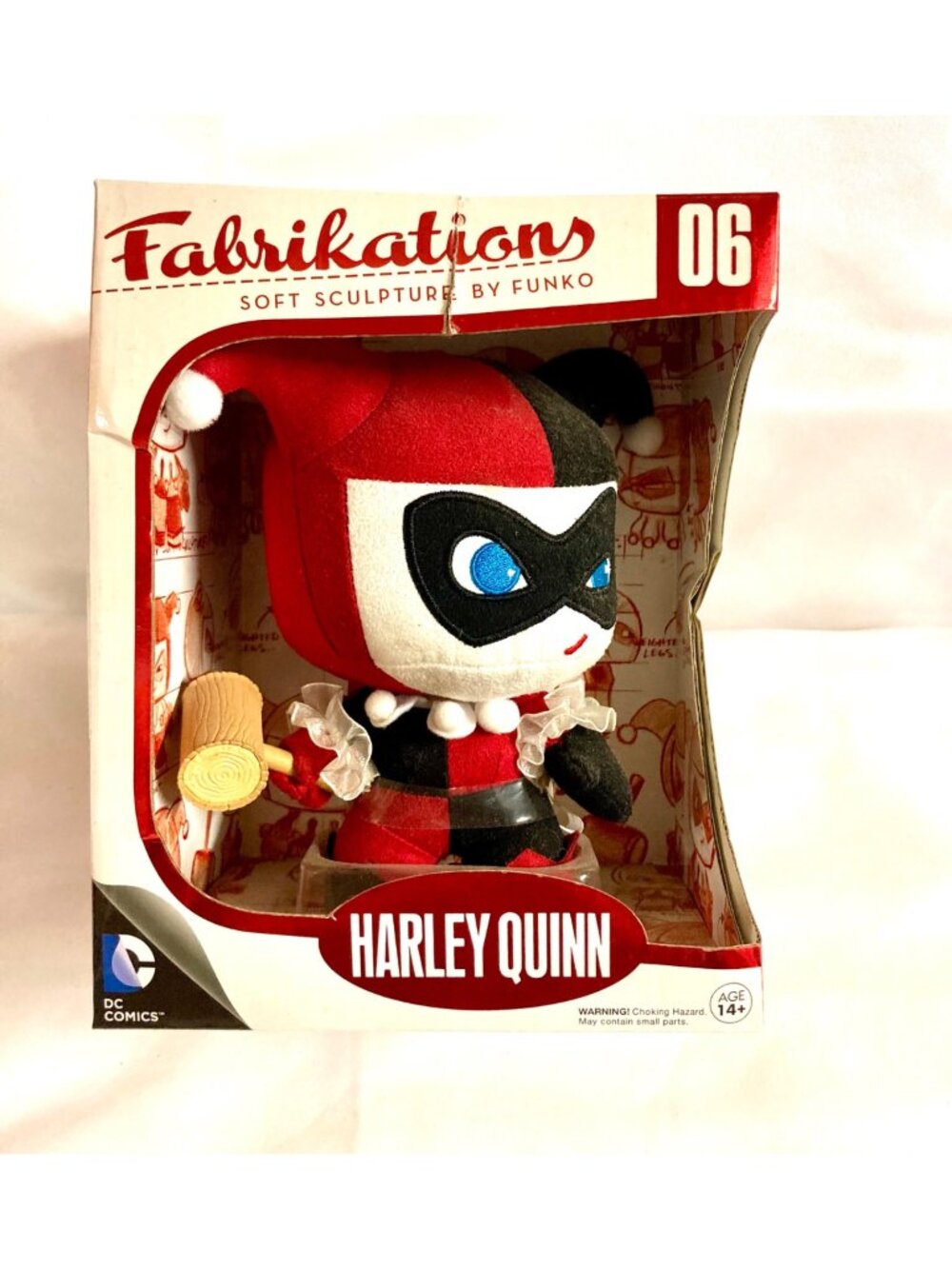 Fabrikations Harley Quinn Soft Sculpture By Funko #06 DC Comics Collectible Plus
